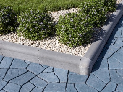 พร้อมส่งขอบคันหินจัดสวน